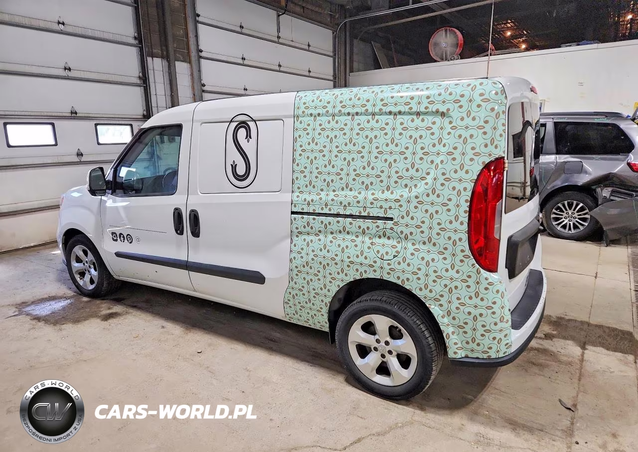 2016 Ram Promaster City Slt Delivery Van VIN:ZFBERFBT8G6C53070 - 2