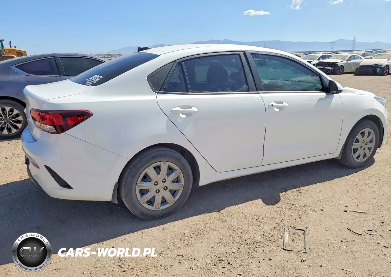 2022 Kia Rio Lx VIN:3KPA24AD0NE479574 - 3