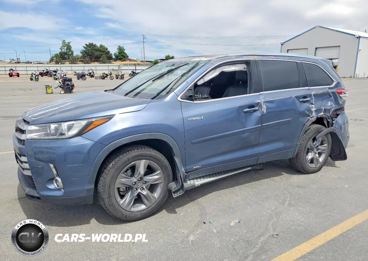 2019 Toyota Highlander Hybrid Limited Platinum VIN:5TDDGRFHXKS077991 - 1