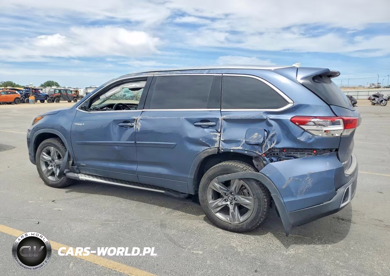 2019 Toyota Highlander Hybrid Limited Platinum VIN:5TDDGRFHXKS077991 - 2