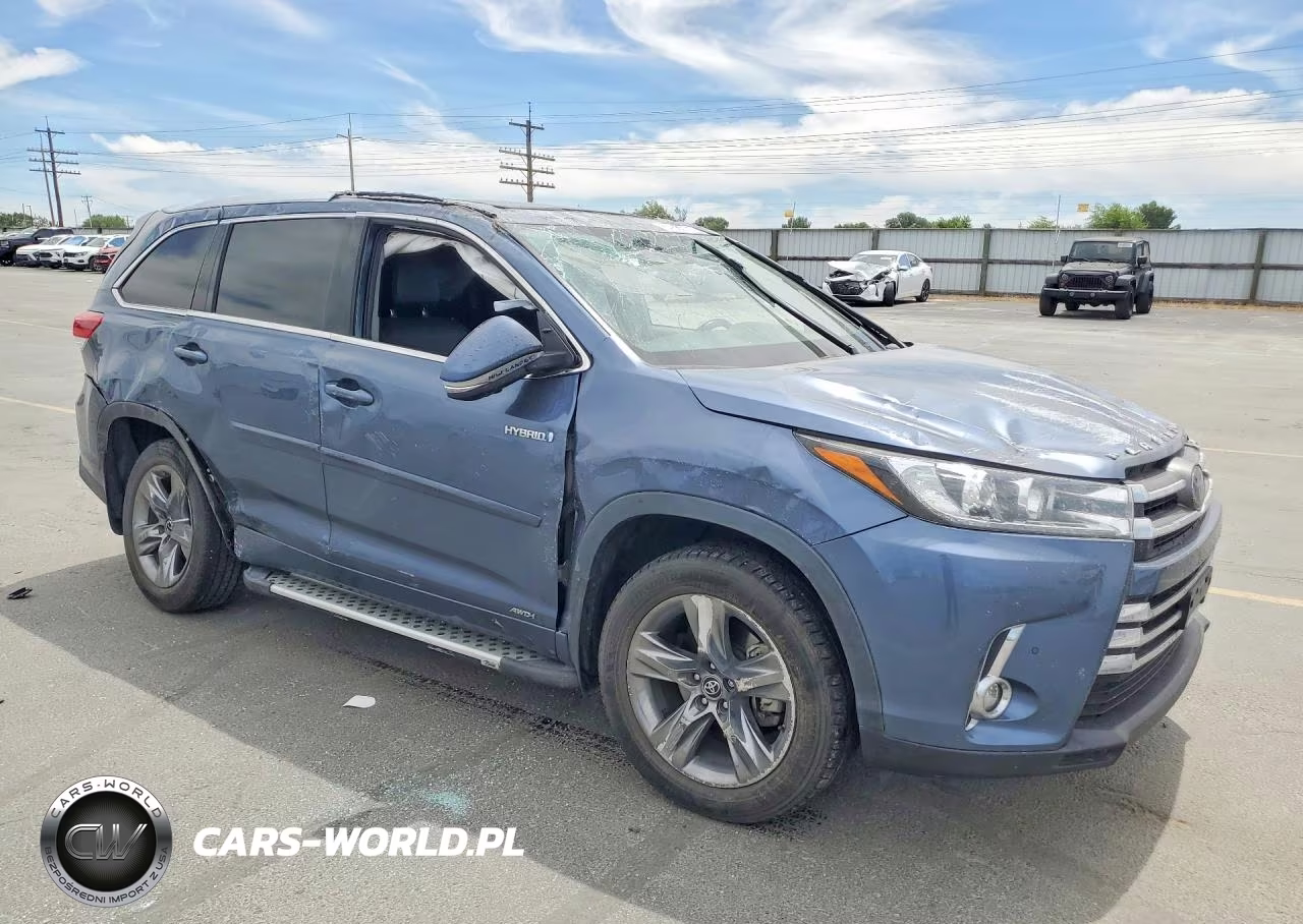 2019 Toyota Highlander Hybrid Limited Platinum VIN:5TDDGRFHXKS077991 - 4