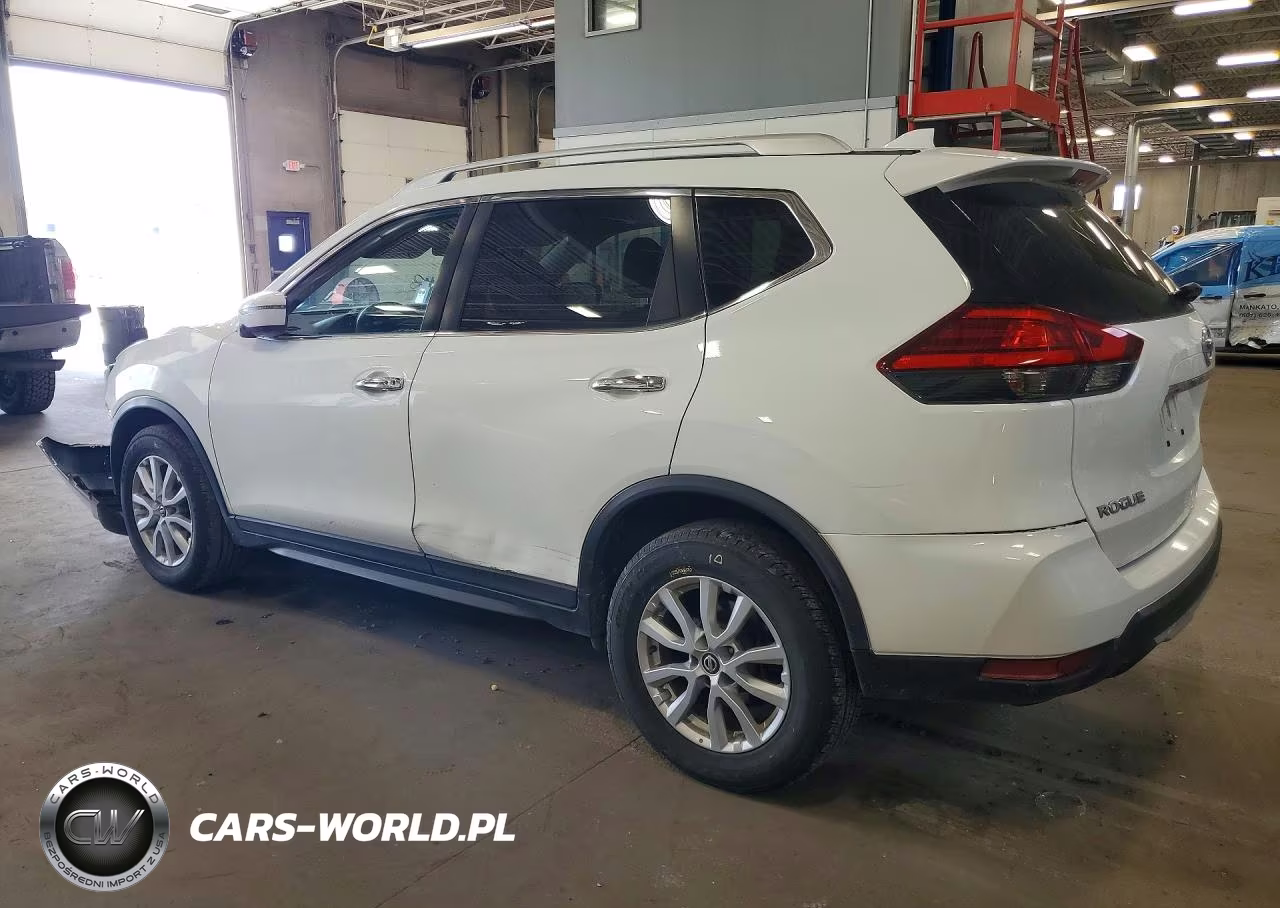 2017 Nissan Rogue Sv VIN:KNMAT2MV2HP584756 - 2