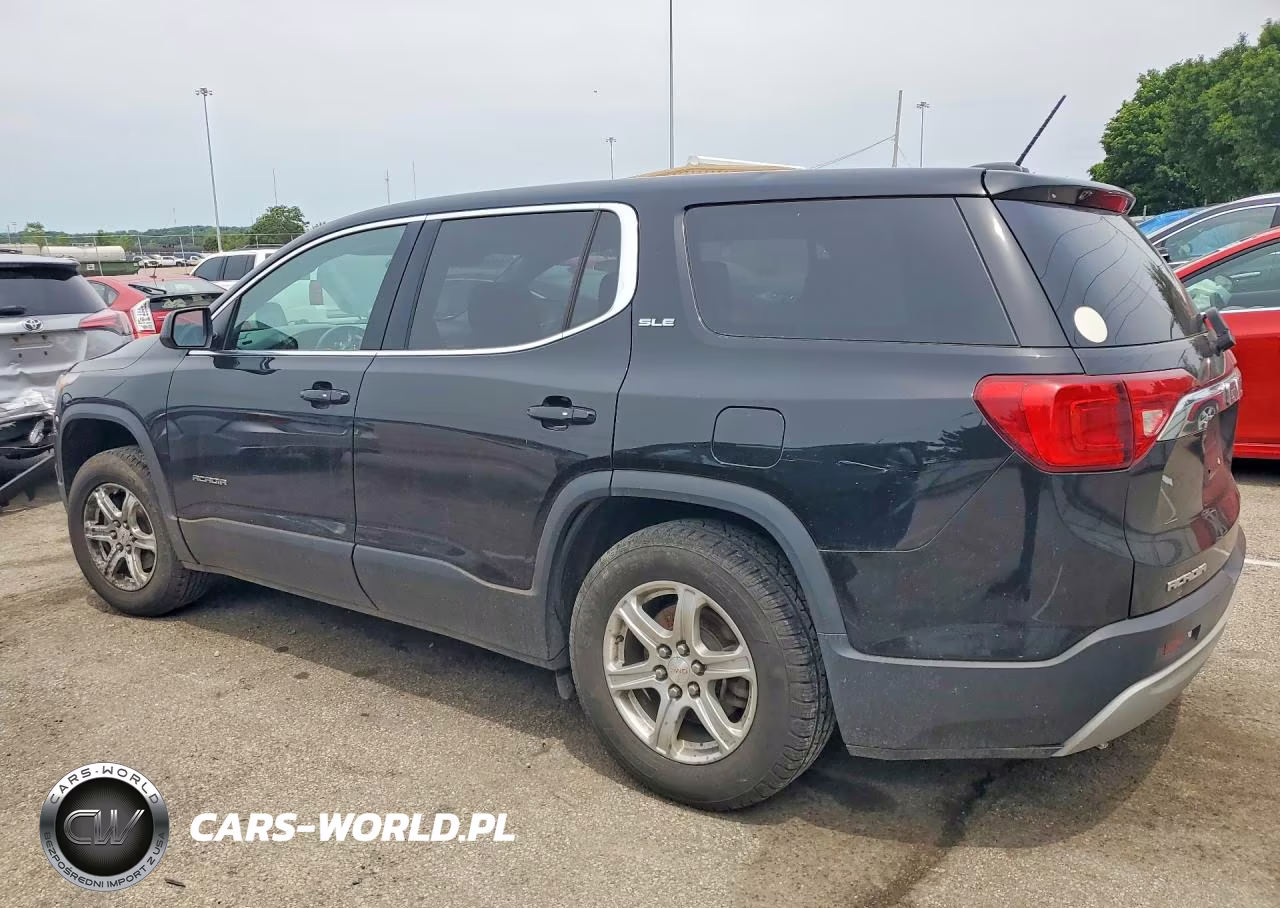 2018 GMC Acadia Sle VIN:1GKKNRLA2JZ181235 - 2