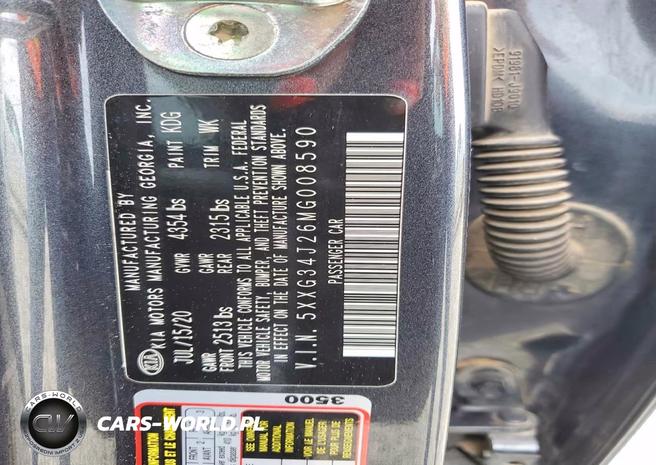 2021 Kia K5 Ex VIN:5XXG34J26MG008590 - 12