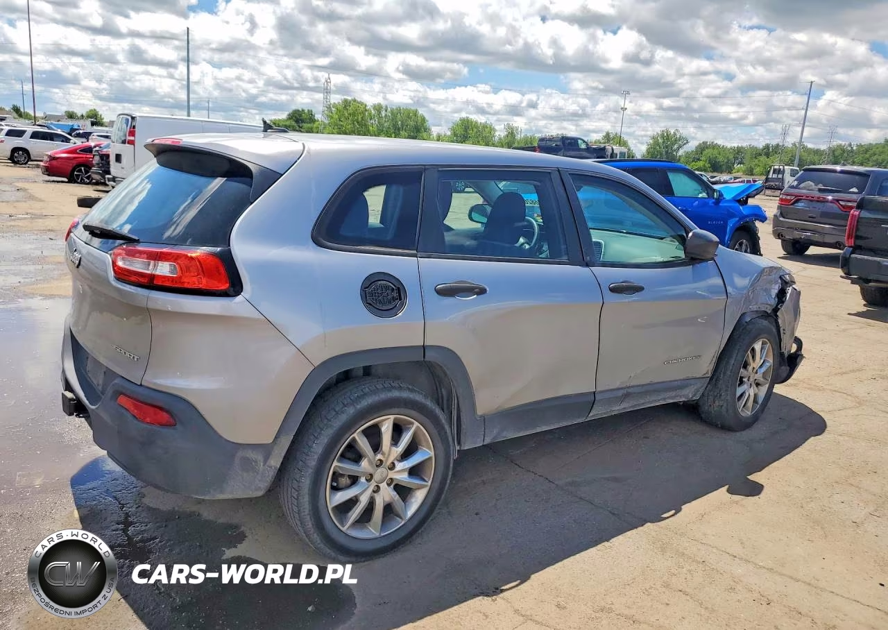 2014 Jeep Cherokee Sport VIN:1C4PJLAB7EW181096 - 3