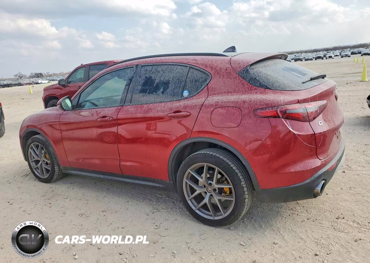 2018 Alfa Romeo Stelvio Ti Sport VIN:ZASFAKNN5J7B89056 - 2