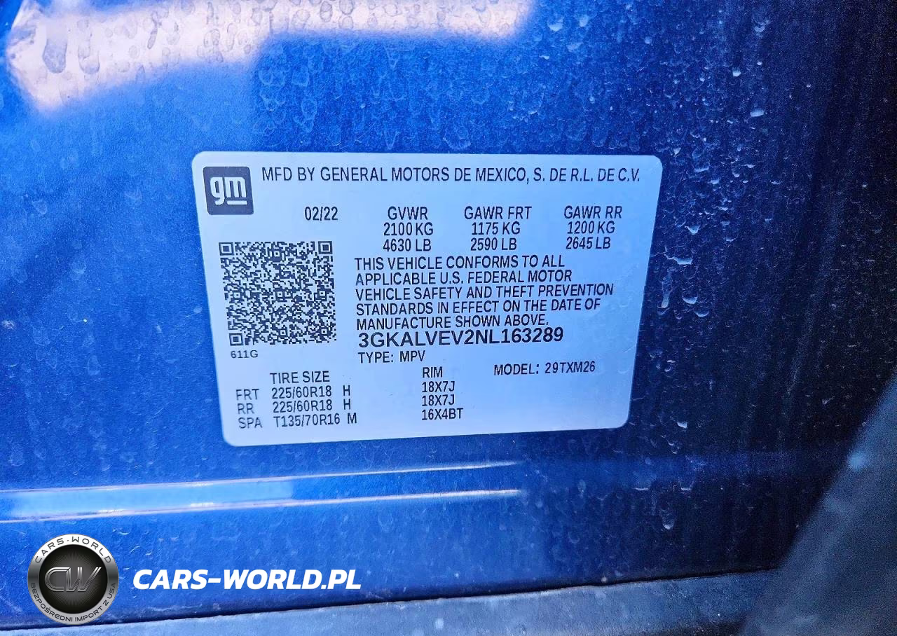2022 GMC Terrain Slt VIN:3GKALVEV2NL163289 - 13