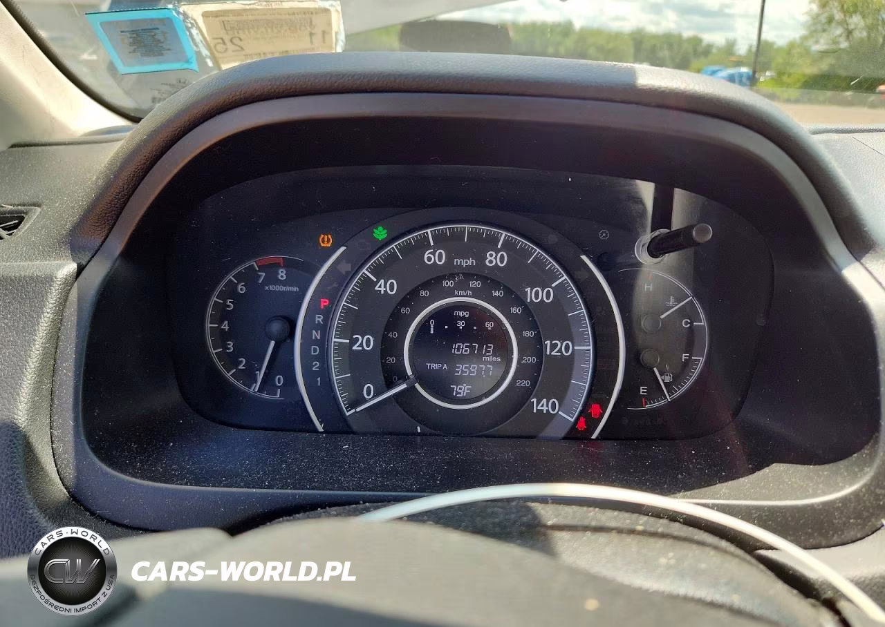 2014 Honda Cr-V Lx VIN:2HKRM4H36EH616992 - 9