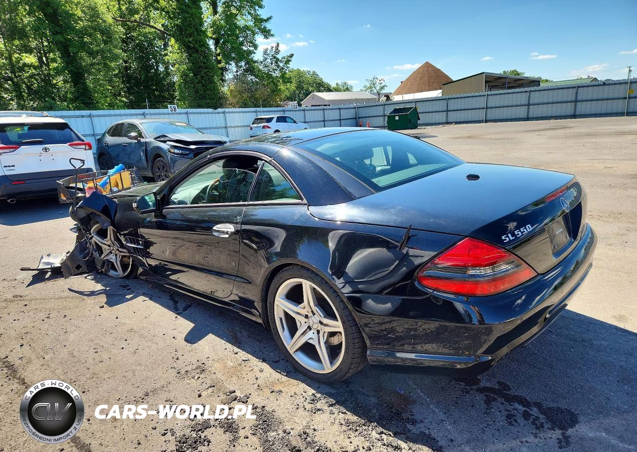 2009 Mercedes-Benz Sl 550 VIN:WDBSK71F89F155497 - 2