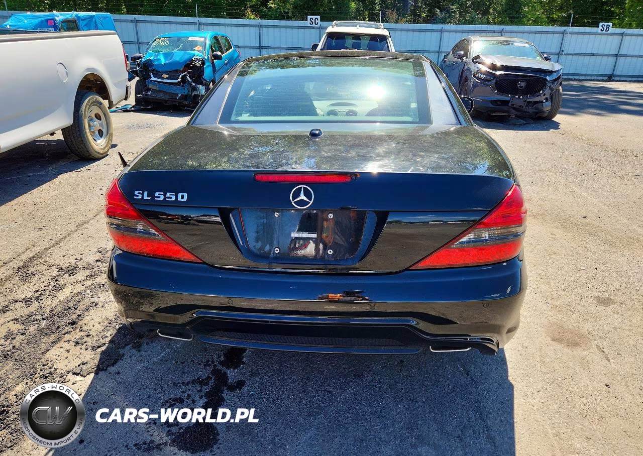 2009 Mercedes-Benz Sl 550 VIN:WDBSK71F89F155497 - 6