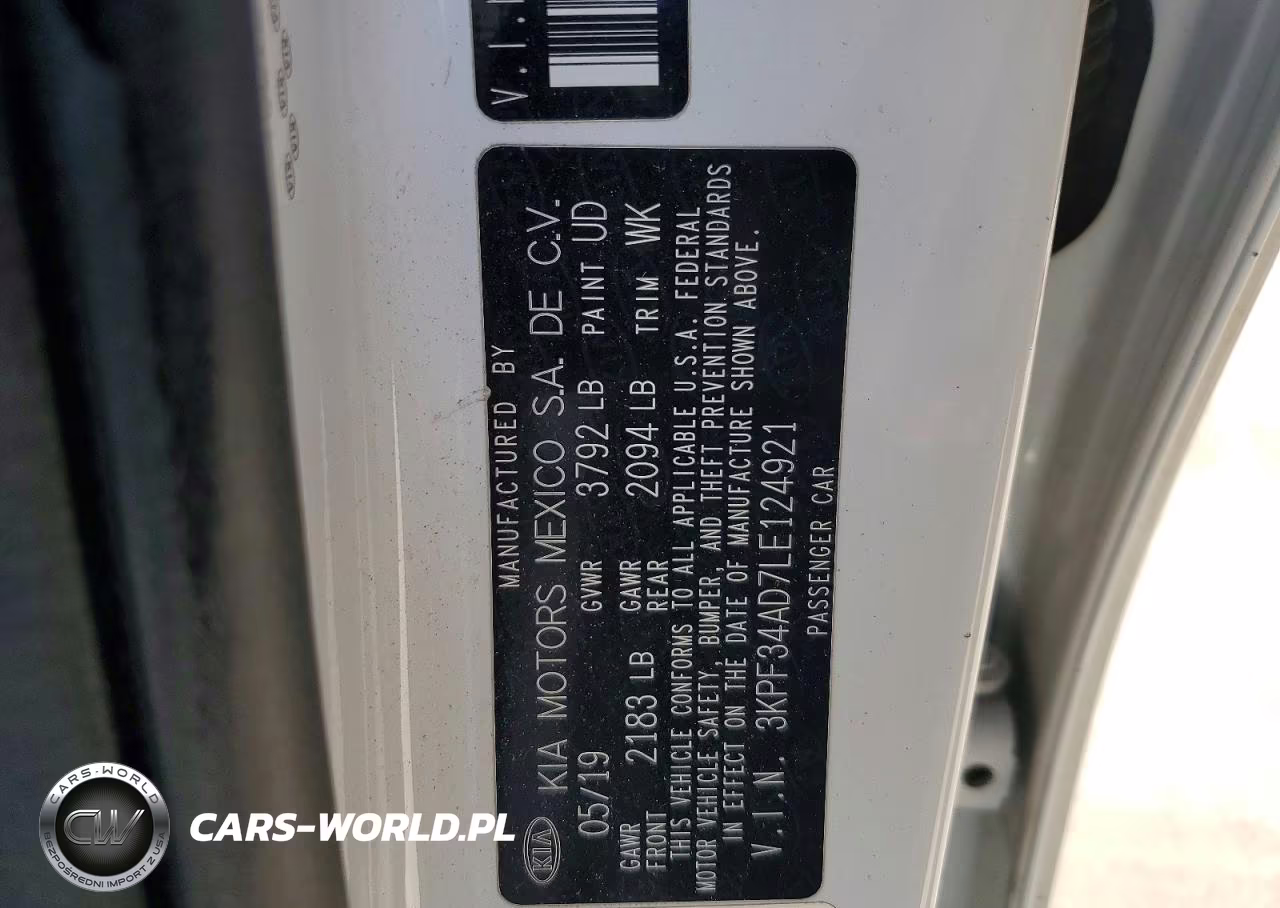 2020 Kia Forte VIN:3KPF34AD7LE124921 - 13
