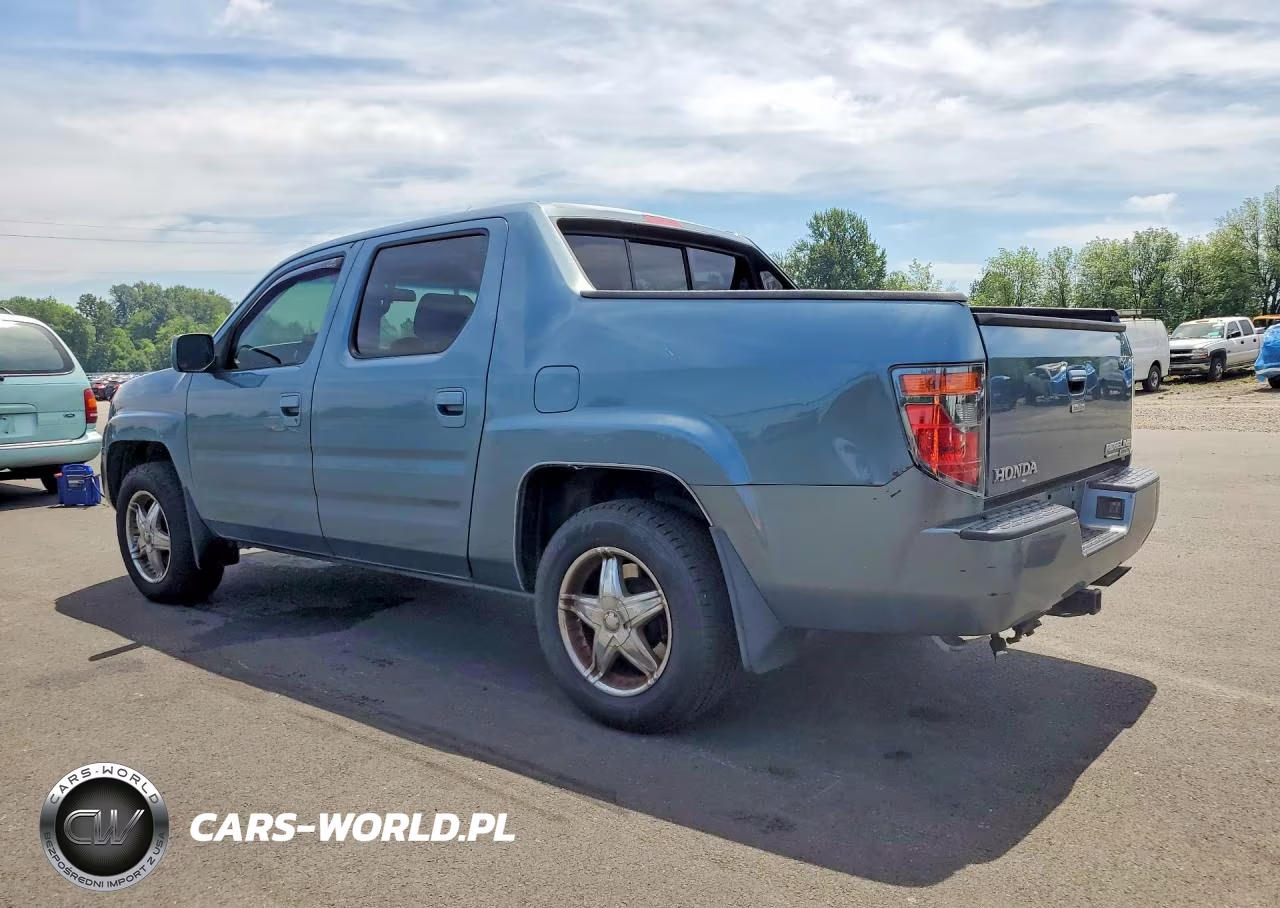 2007 Honda Ridgeline Rts VIN:2HJYK16497H514377 - 2