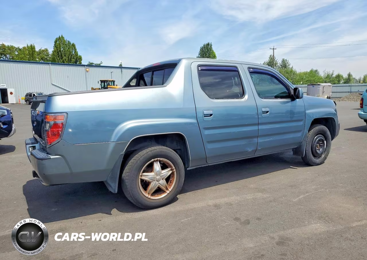 2007 Honda Ridgeline Rts VIN:2HJYK16497H514377 - 3