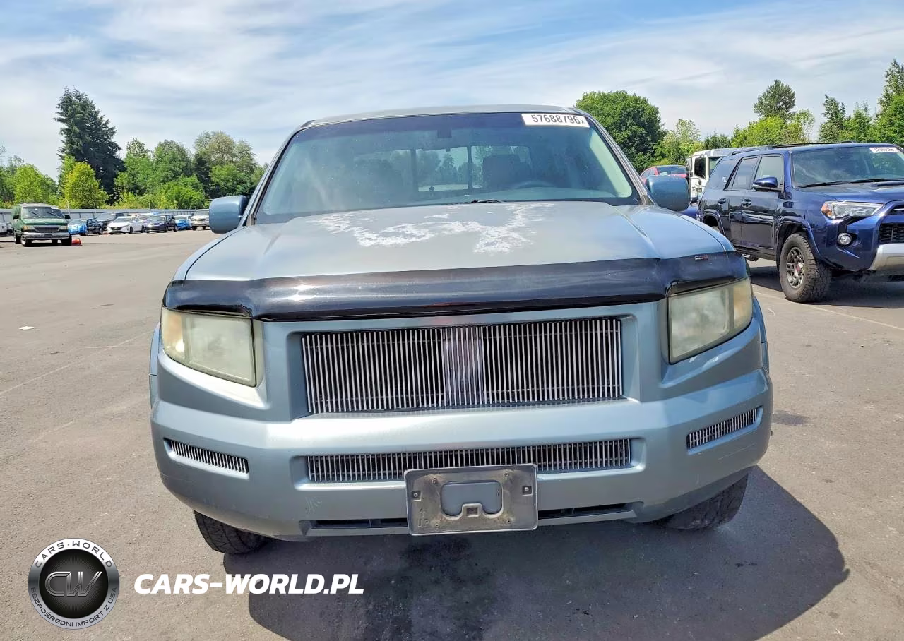 2007 Honda Ridgeline Rts VIN:2HJYK16497H514377 - 5