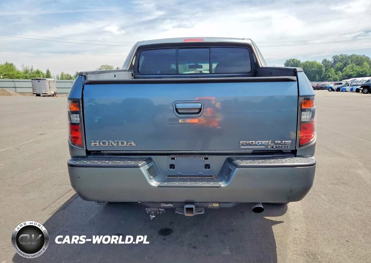 2007 Honda Ridgeline Rts VIN:2HJYK16497H514377 - 6