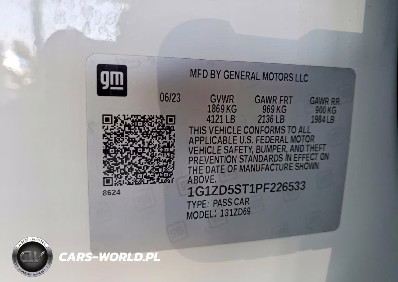 2023 Chevrolet Malibu Lt VIN:1G1ZD5ST1PF226533 - 12