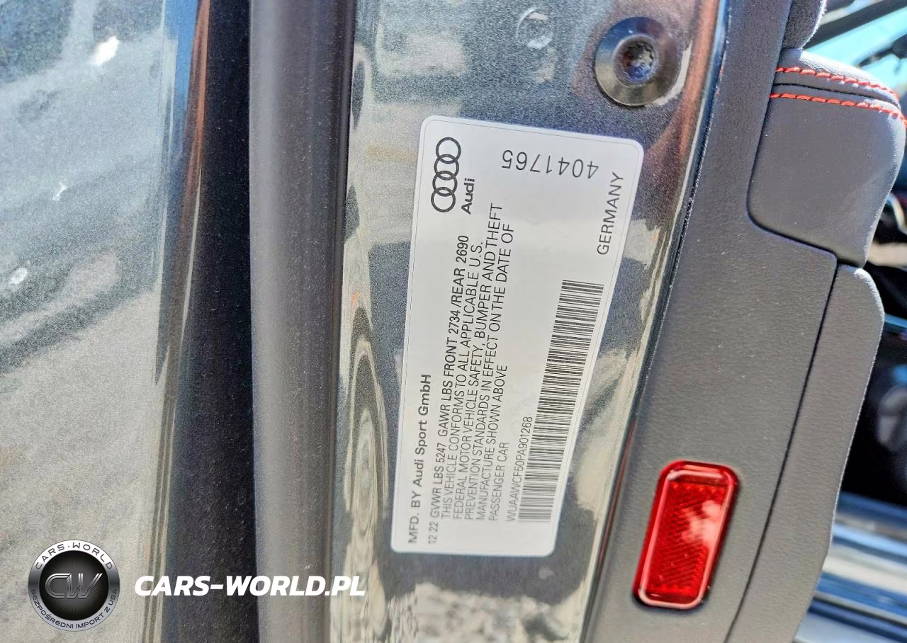 2023 Audi Rs5 VIN:WUAAWCF50PA901268 - 13