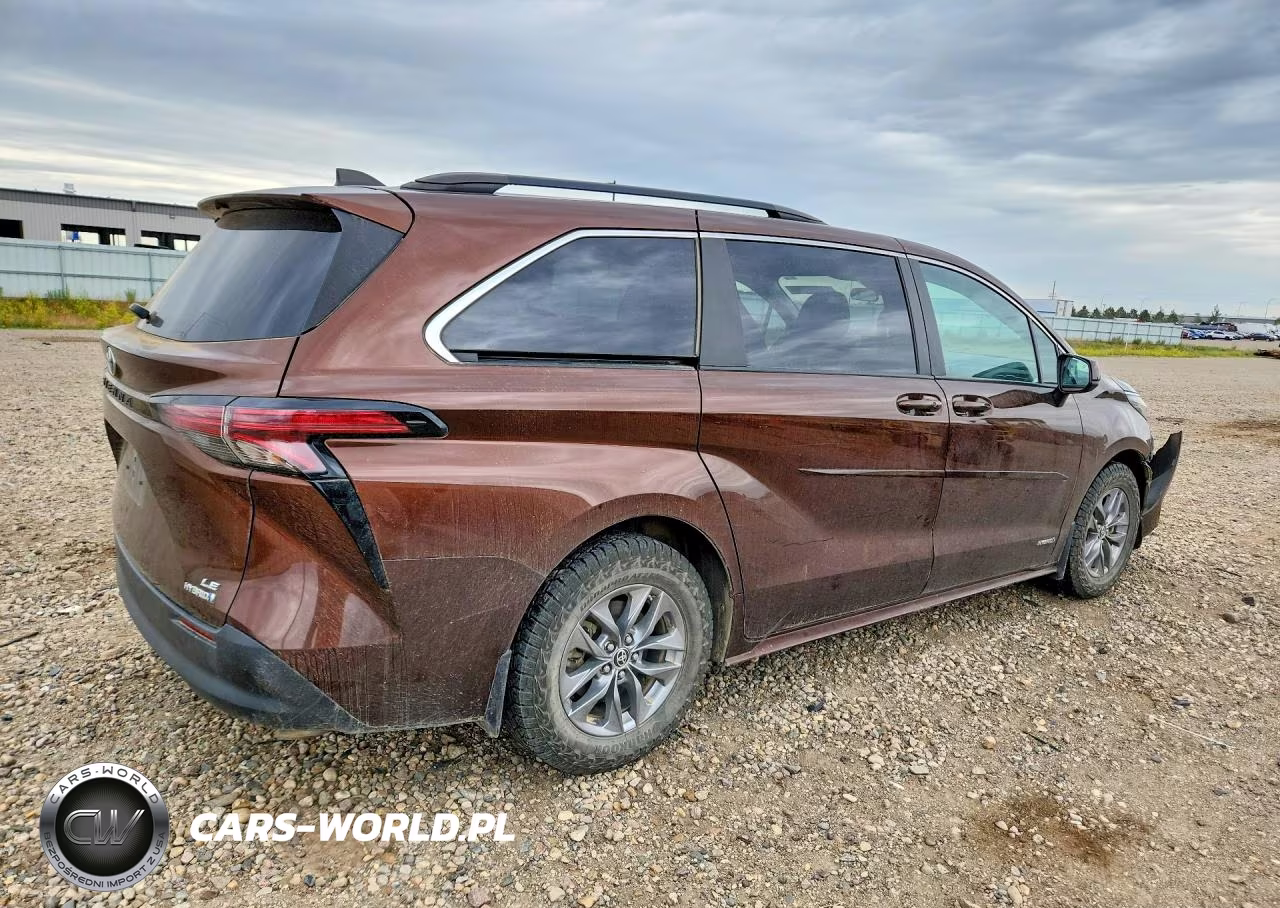 2021 Toyota Sienna Le VIN:5TDKRKEC7MS023033 - 3
