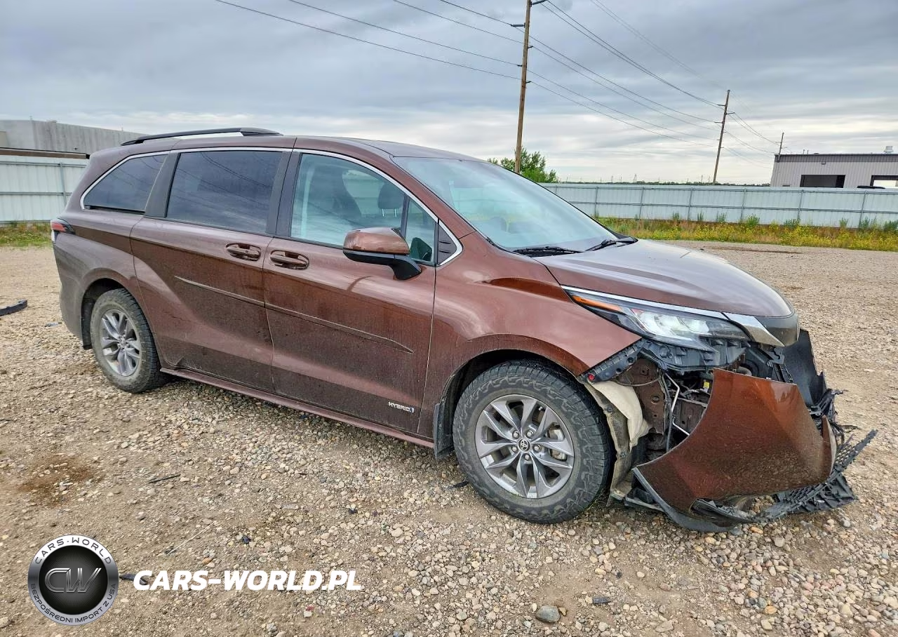 2021 Toyota Sienna Le VIN:5TDKRKEC7MS023033 - 4