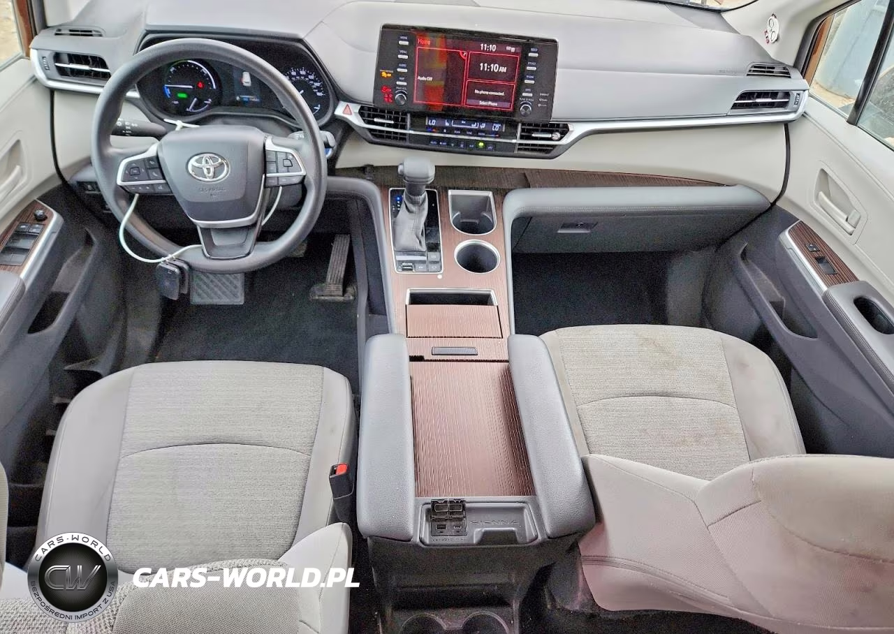 2021 Toyota Sienna Le VIN:5TDKRKEC7MS023033 - 8