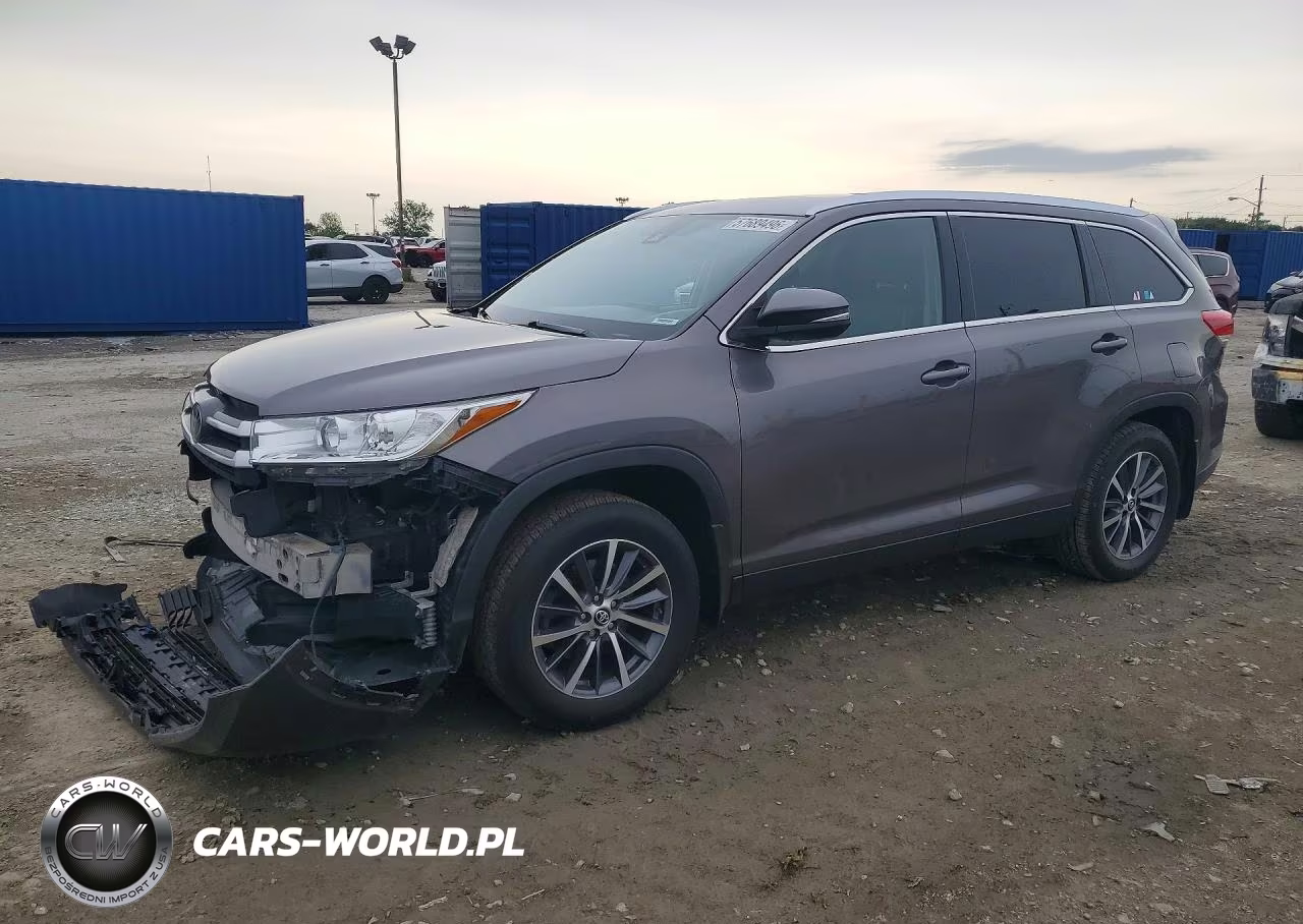 2019 Toyota Highlander Xle – zdjęcie 1 z 13