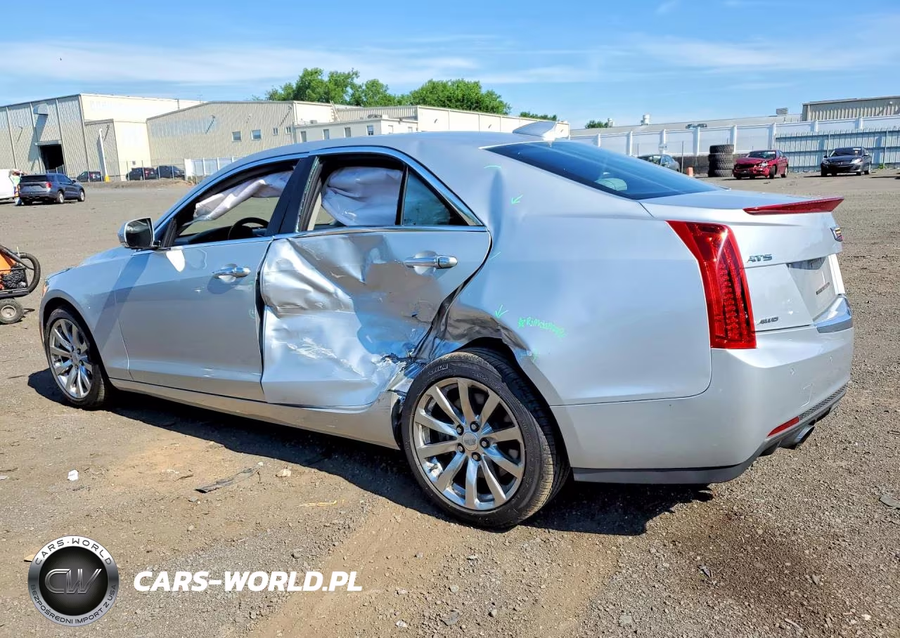 2017 Cadillac Ats Luxury VIN:1G6AH5RX7H0189738 - 2