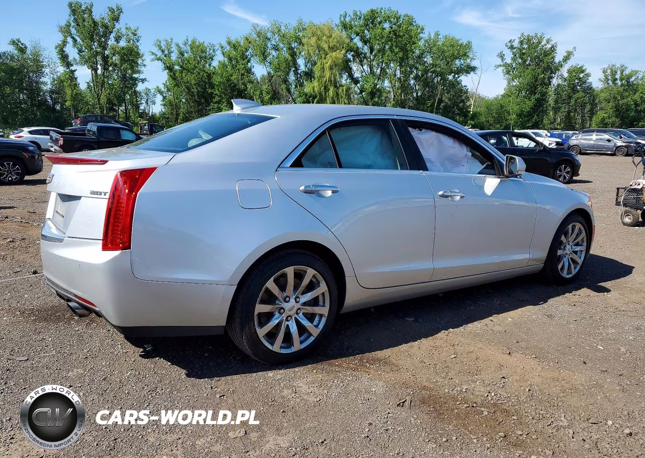 2017 Cadillac Ats Luxury VIN:1G6AH5RX7H0189738 - 3