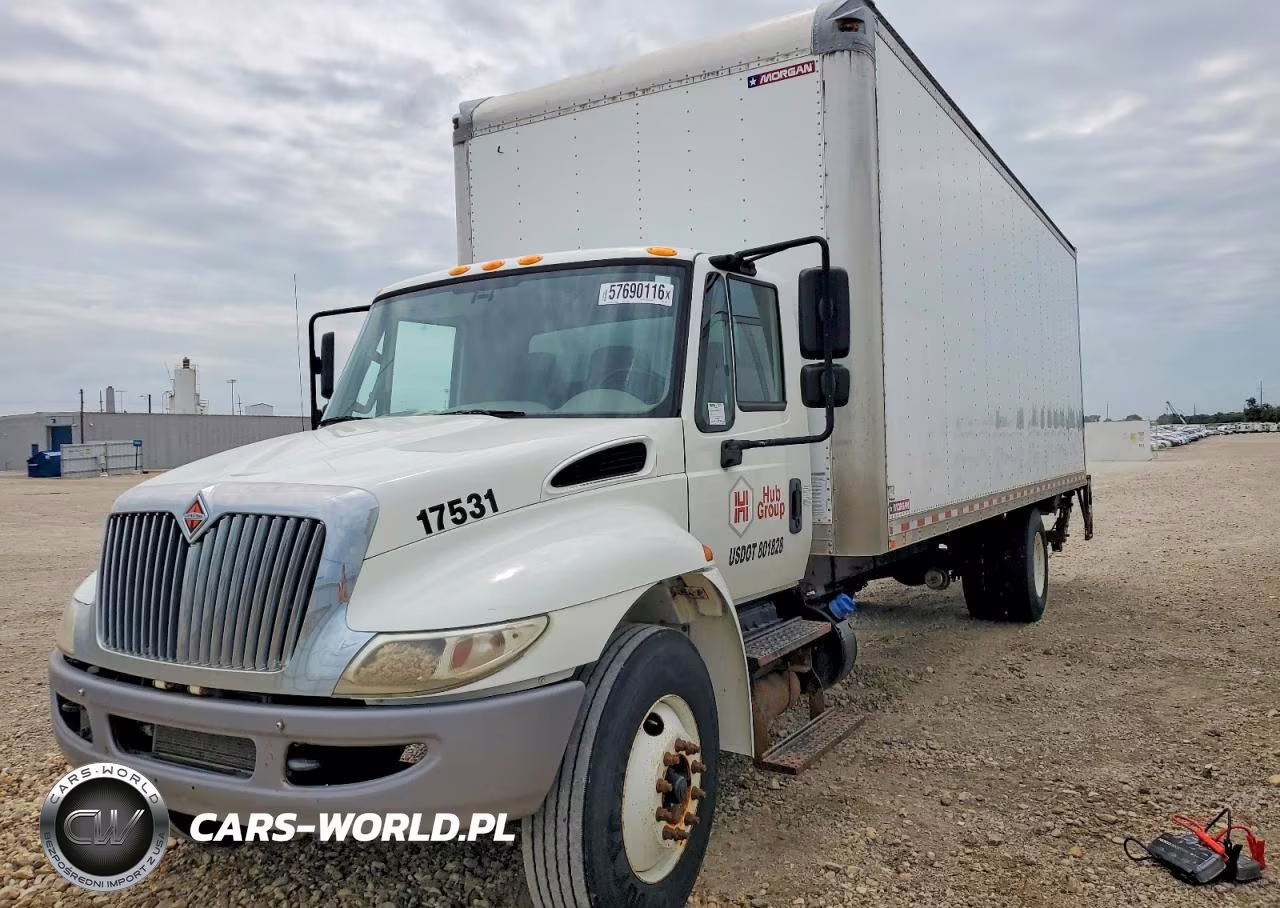 2017 International 4300 Box Truck VIN:1HTMMMML7HH474531 - 2