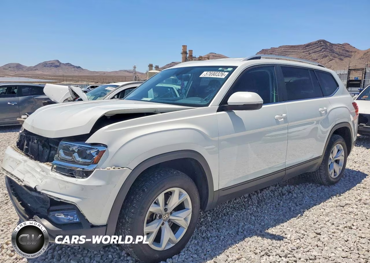2018 Volkswagen Atlas Se VIN:1V2CR2CA1JC564984 - 1