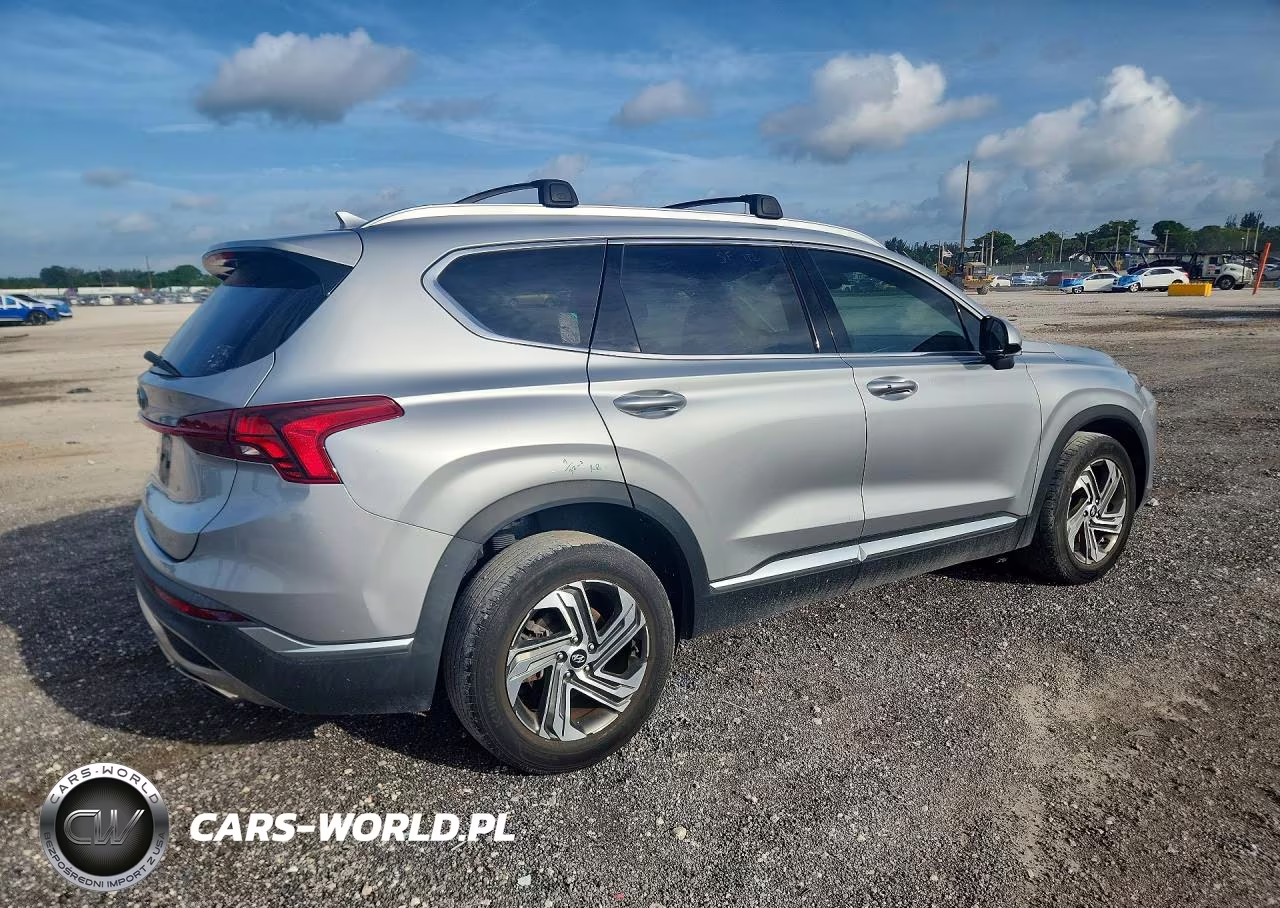2022 Hyundai Santa Fe Sel VIN:5NMS24AJXNH473901 - 3