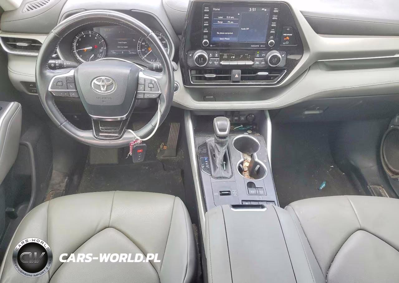 2020 Toyota Highlander Xle VIN:5TDGZRAH5LS019996 - 8