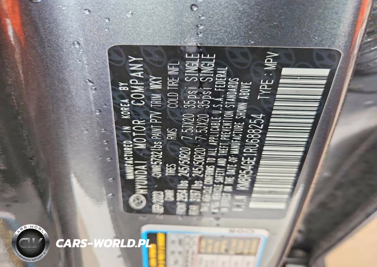 2024 Hyundai Palisade Limited VIN:KM8R54GE1RU688254 - 13