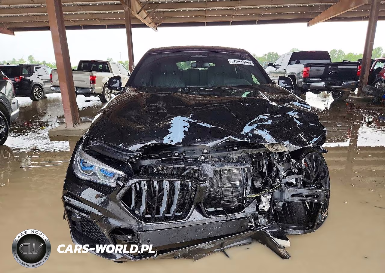 2022 BMW X6 M50I VIN:5UXCY8C03N9K75041 - 5