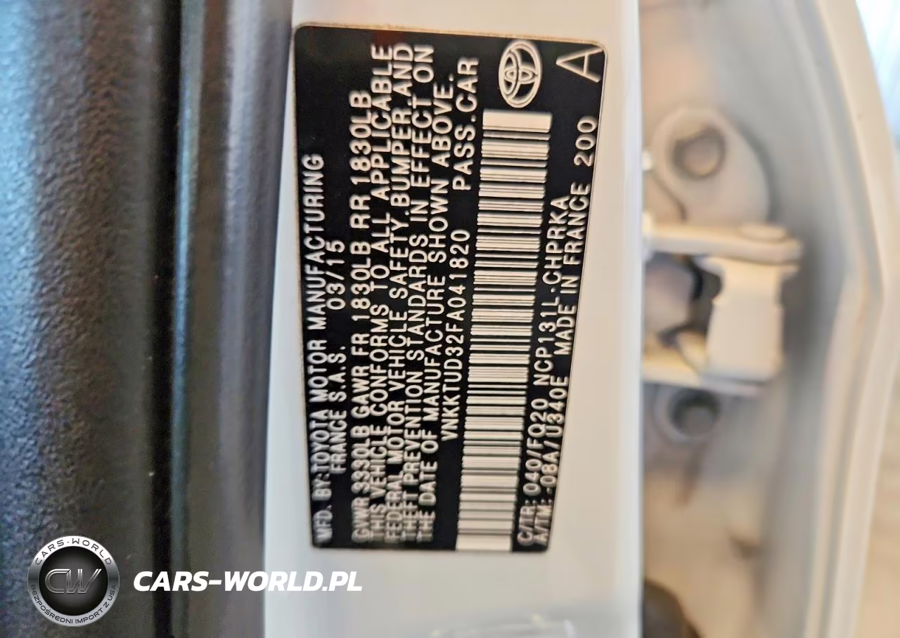 2015 Toyota Yaris 5-Door L VIN:VNKKTUD32FA041820 - 12