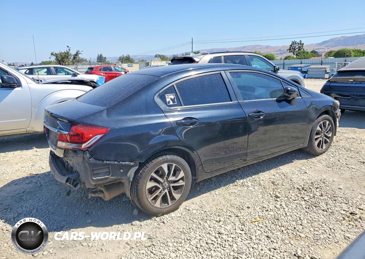 2014 Honda Civic Ex VIN:19XFB2F81EE230819 - 3