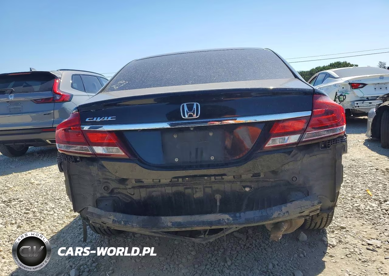 2014 Honda Civic Ex VIN:19XFB2F81EE230819 - 6