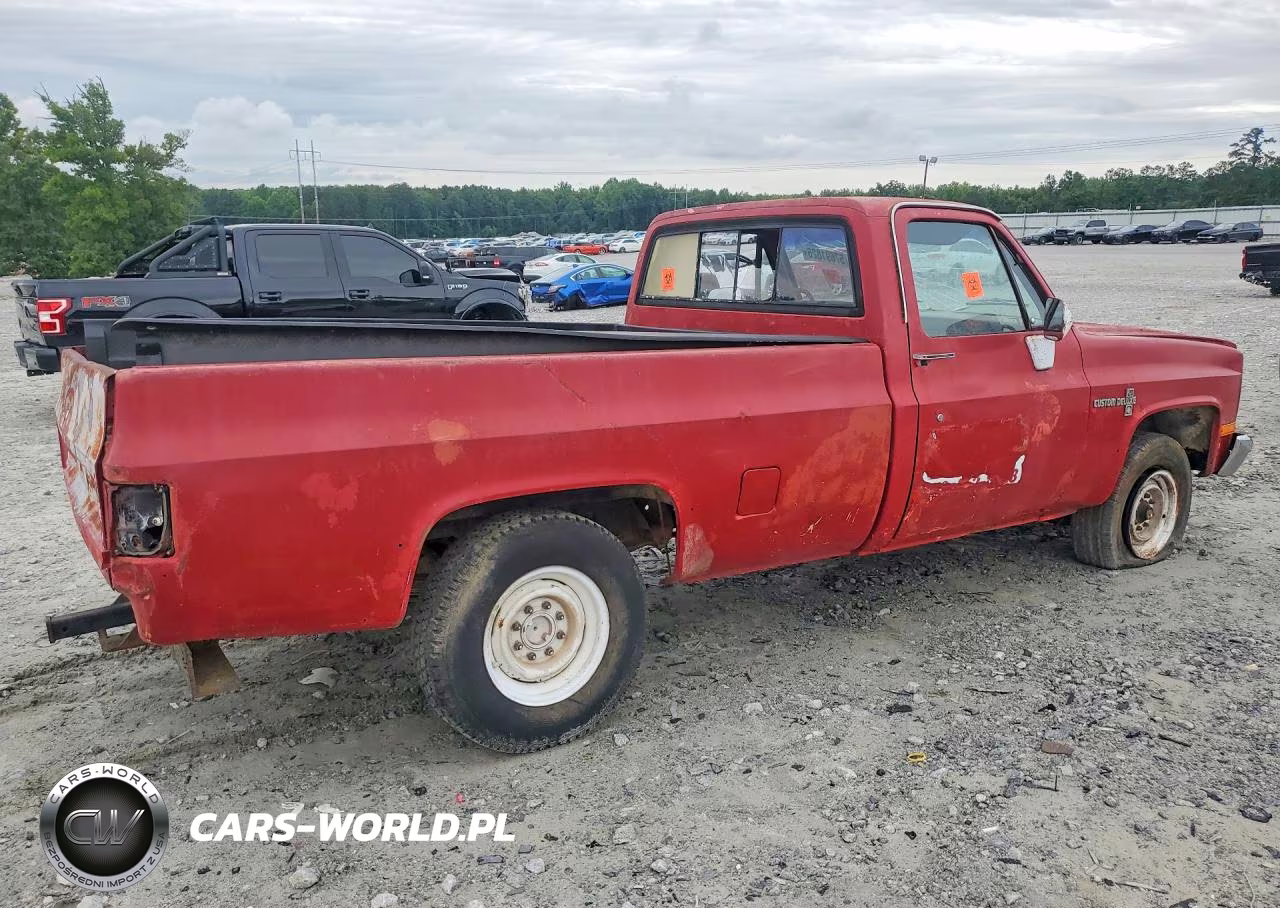 1982 Chevrolet C20 VIN:1GCGC24M6CS186036 - 3
