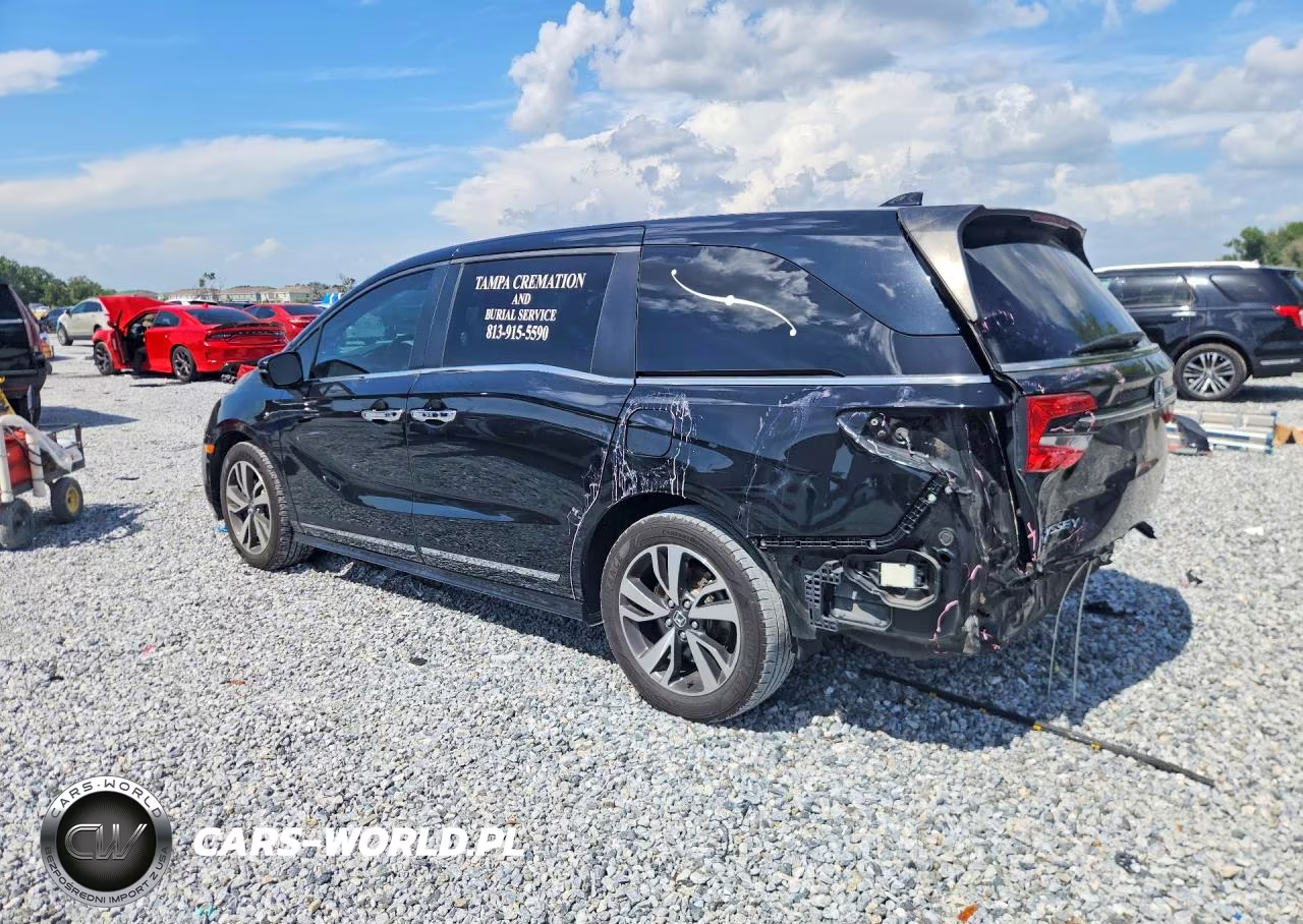 2021 Honda Odyssey Touring VIN:5FNRL6H86MB005920 - 2