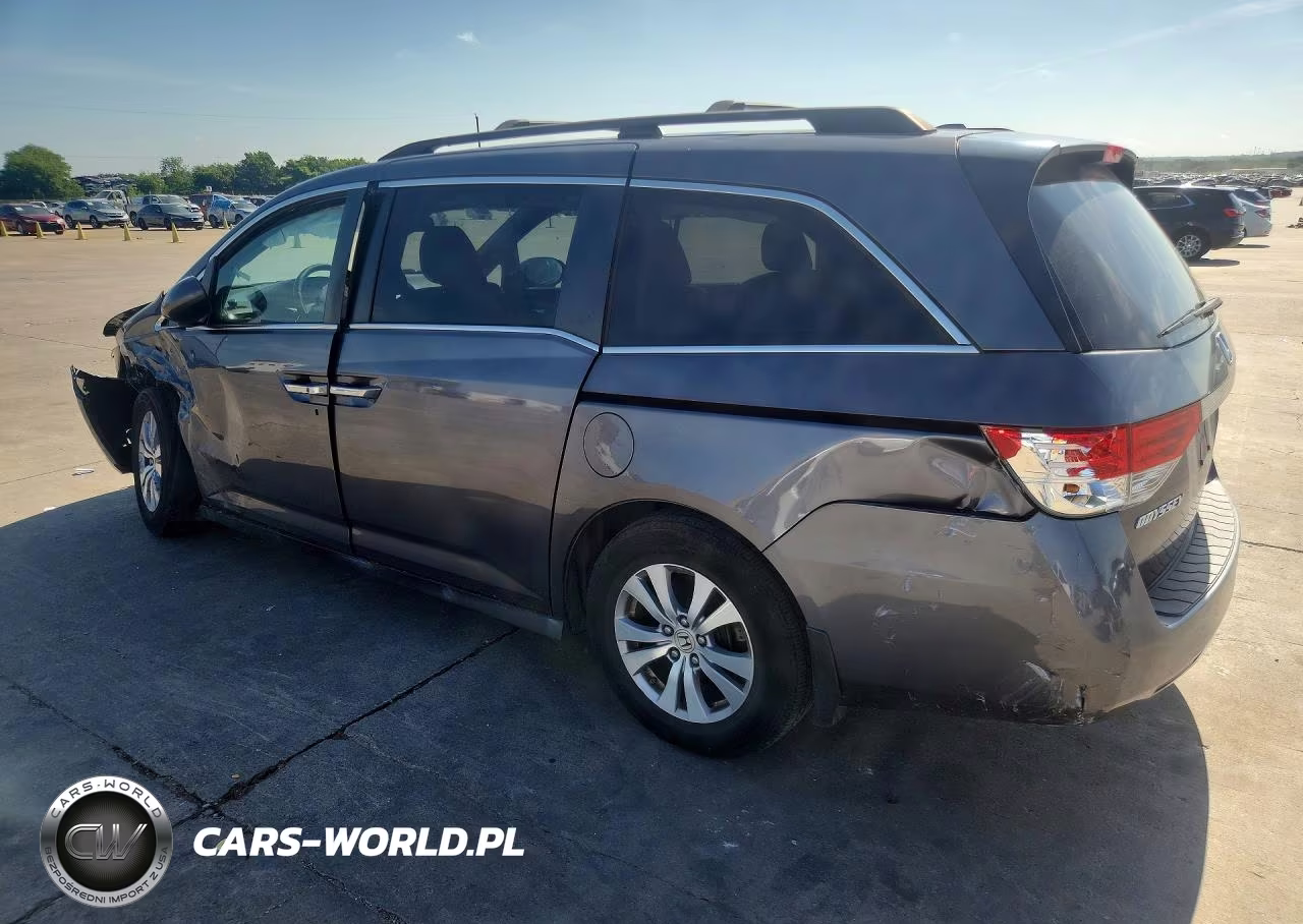 2016 Honda Odyssey Exl VIN:5FNRL5H63GB029606 - 2
