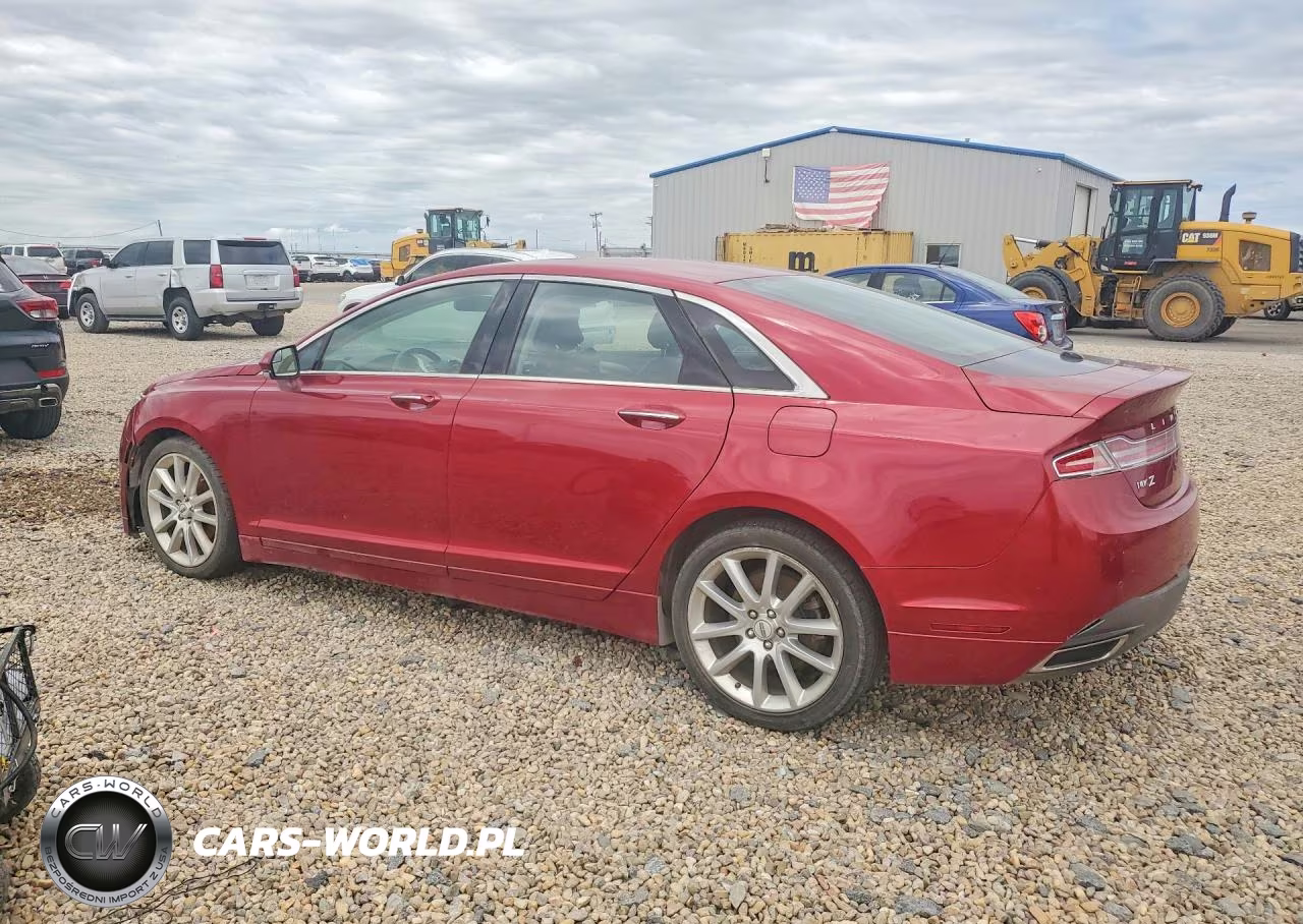 2016 Lincoln Mkz VIN:3LN6L2J98GR623687 - 2
