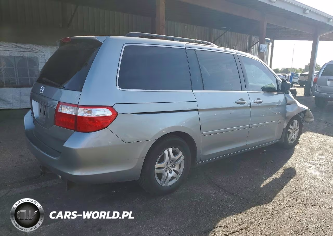 2007 Honda Odyssey Exl VIN:5FNRL38657B113463 - 3