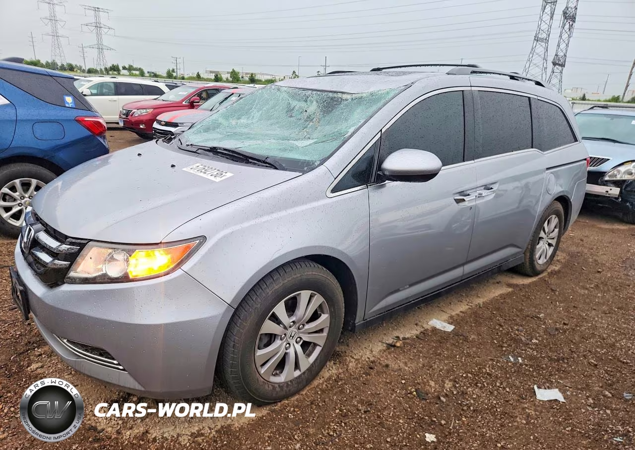 2016 Honda Odyssey Exl VIN:5FNRL5H63GB039939 - 1