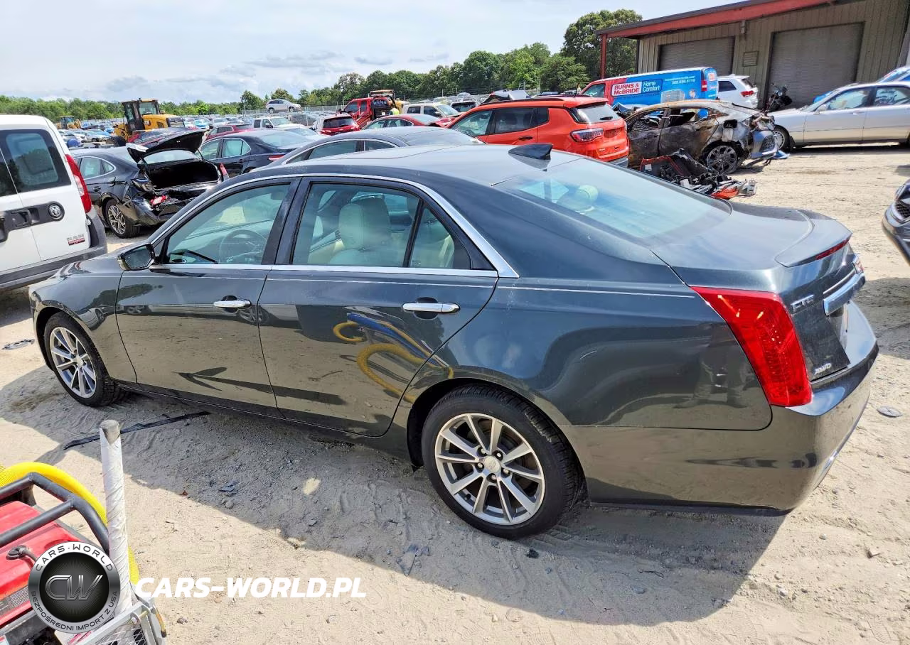 2017 Cadillac Cts Luxury VIN:1G6AX5SS6H0204876 - 2