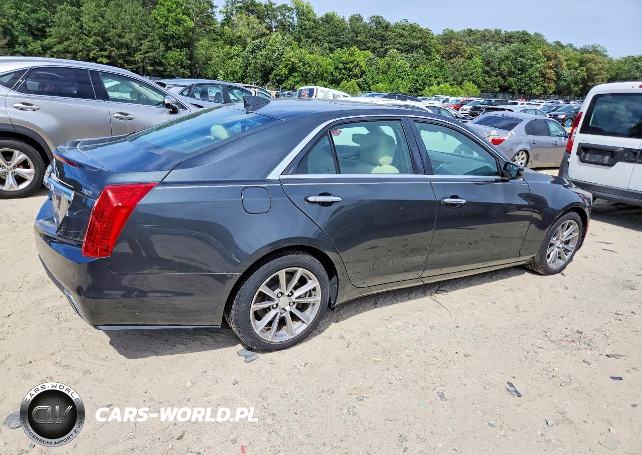 2017 Cadillac Cts Luxury VIN:1G6AX5SS6H0204876 - 3