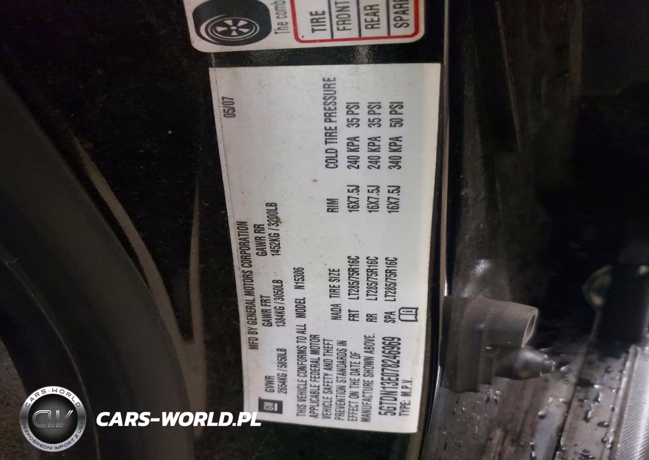 2007 Hummer H3 VIN:5GTDN13E078246969 - 14