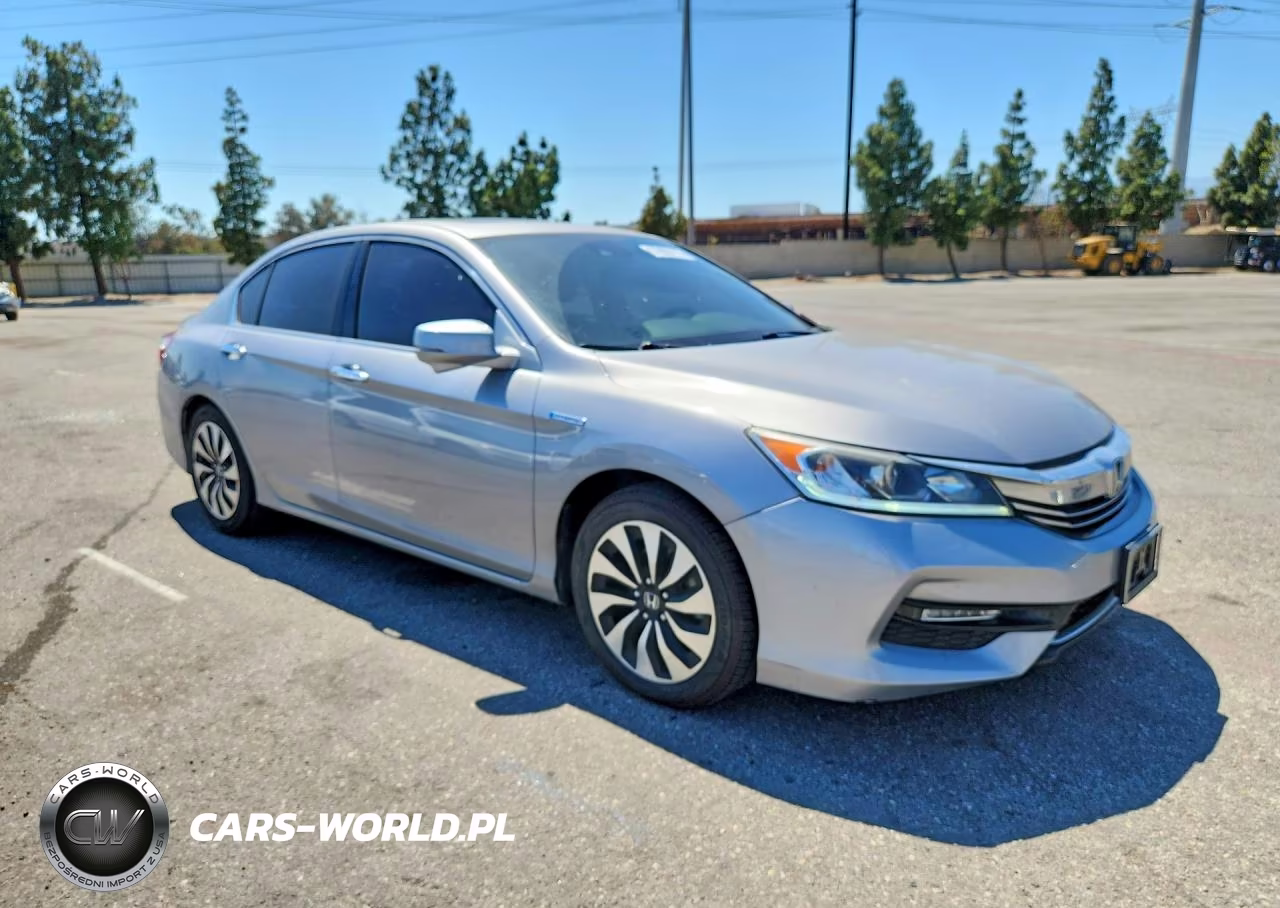 2017 Honda Accord Hybrid Exl VIN:JHMCR6F55HC031827 - 4