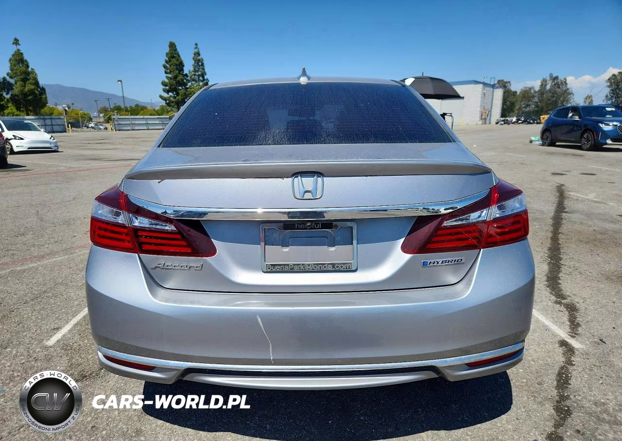 2017 Honda Accord Hybrid Exl VIN:JHMCR6F55HC031827 - 6