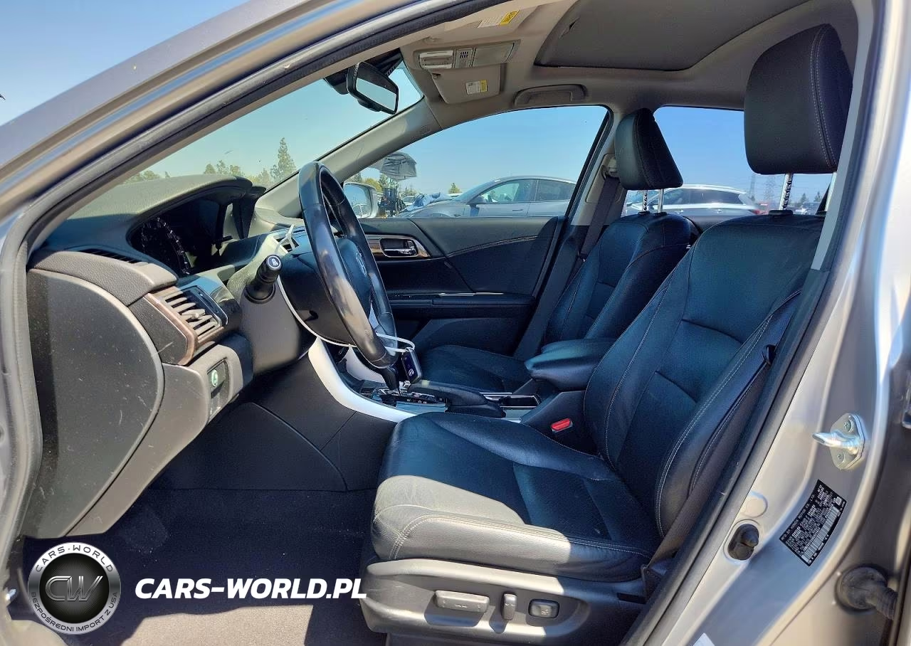 2017 Honda Accord Hybrid Exl VIN:JHMCR6F55HC031827 - 7