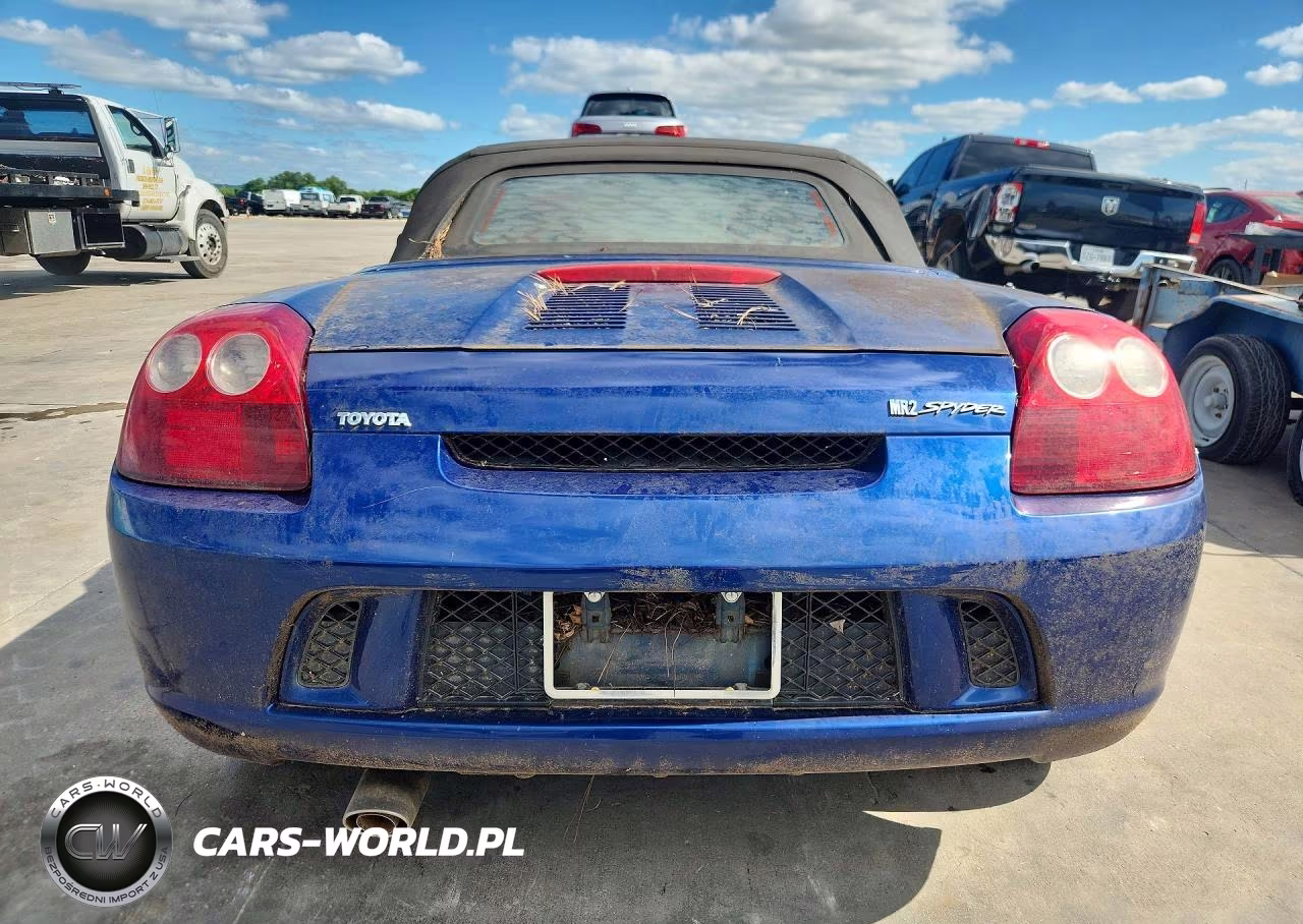 2003 Toyota Mr2 Spyder VIN:JTDFR320830065438 - 6