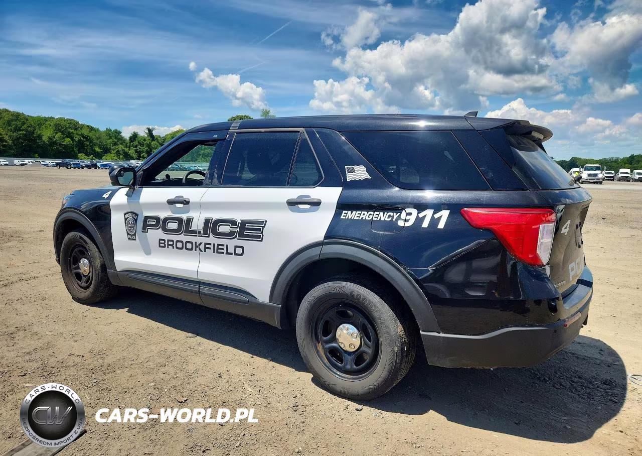 2021 Ford Explorer Police Interceptor VIN:1FM5K8AB6MGC33730 - 2